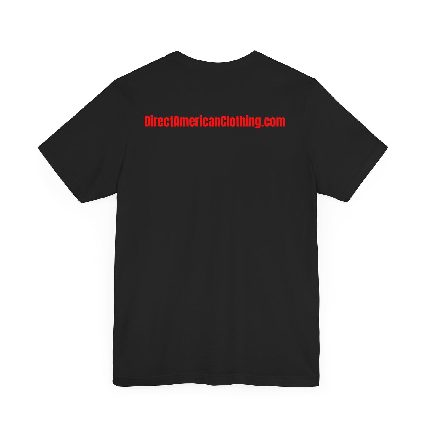 Direct American Clothing Plain Black T-shirt