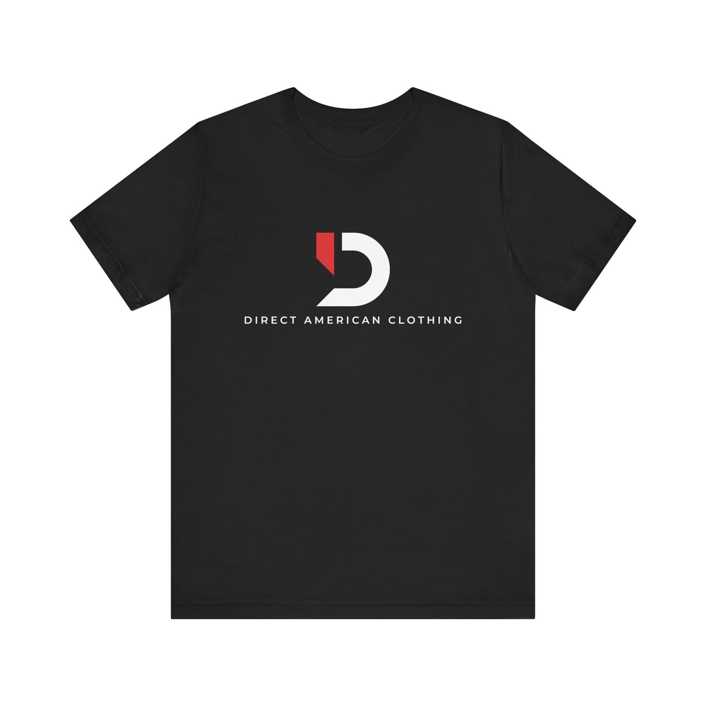 Direct American Clothing Plain Black T-shirt
