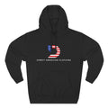 American Flag D Logo Hoodie — Direct American Clothing Fleece Pullover
