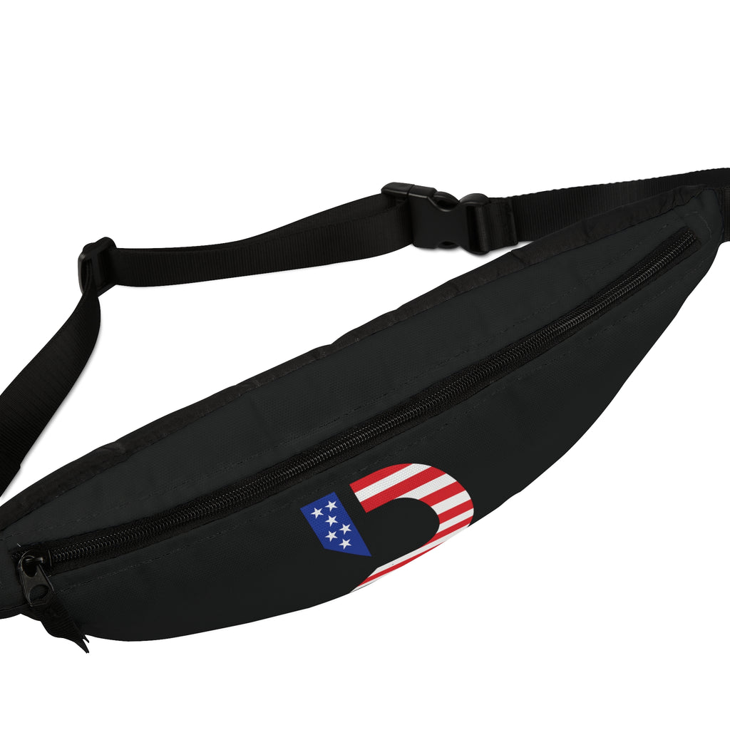 American Flag 'D' Logo Fanny Pack — Direct American Clothing Belt Bag