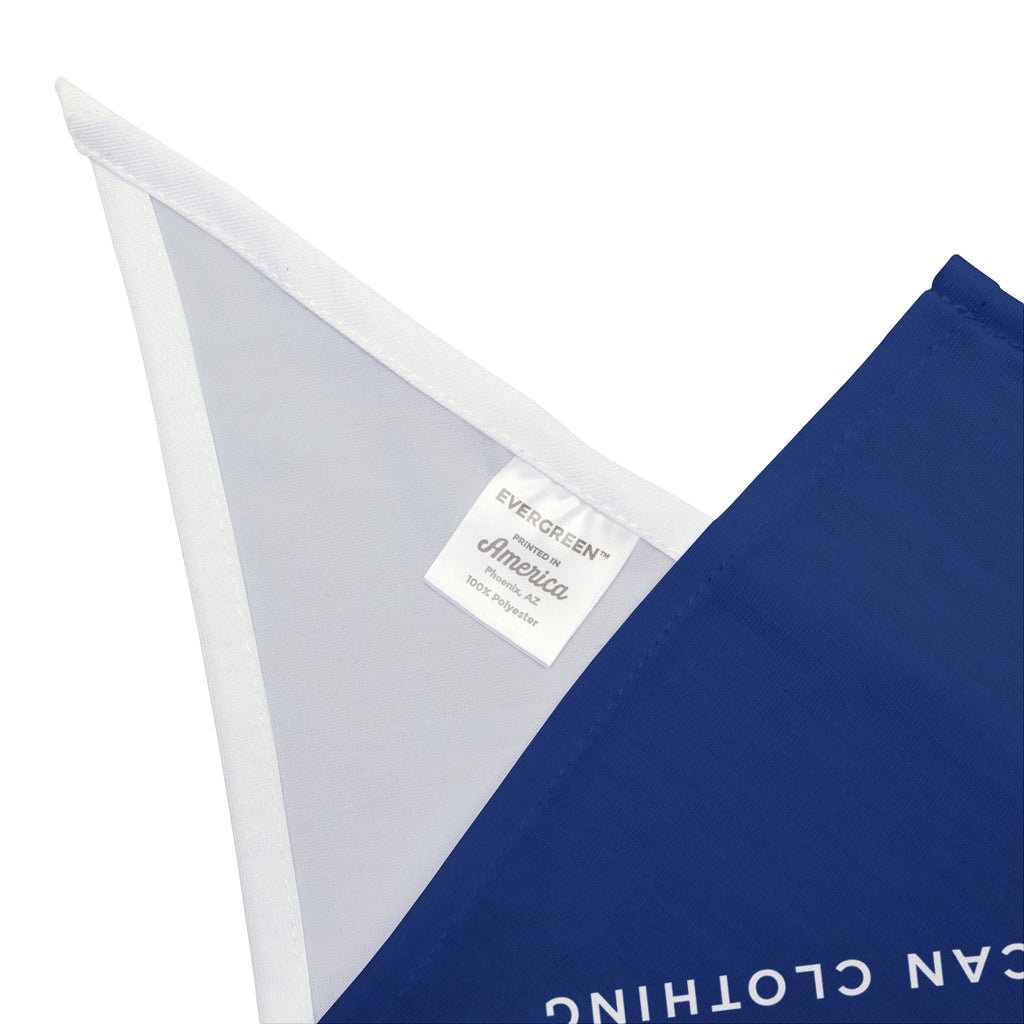 American Flag Logo Pet Bandana - Patriotic Dog & Cat Accessory