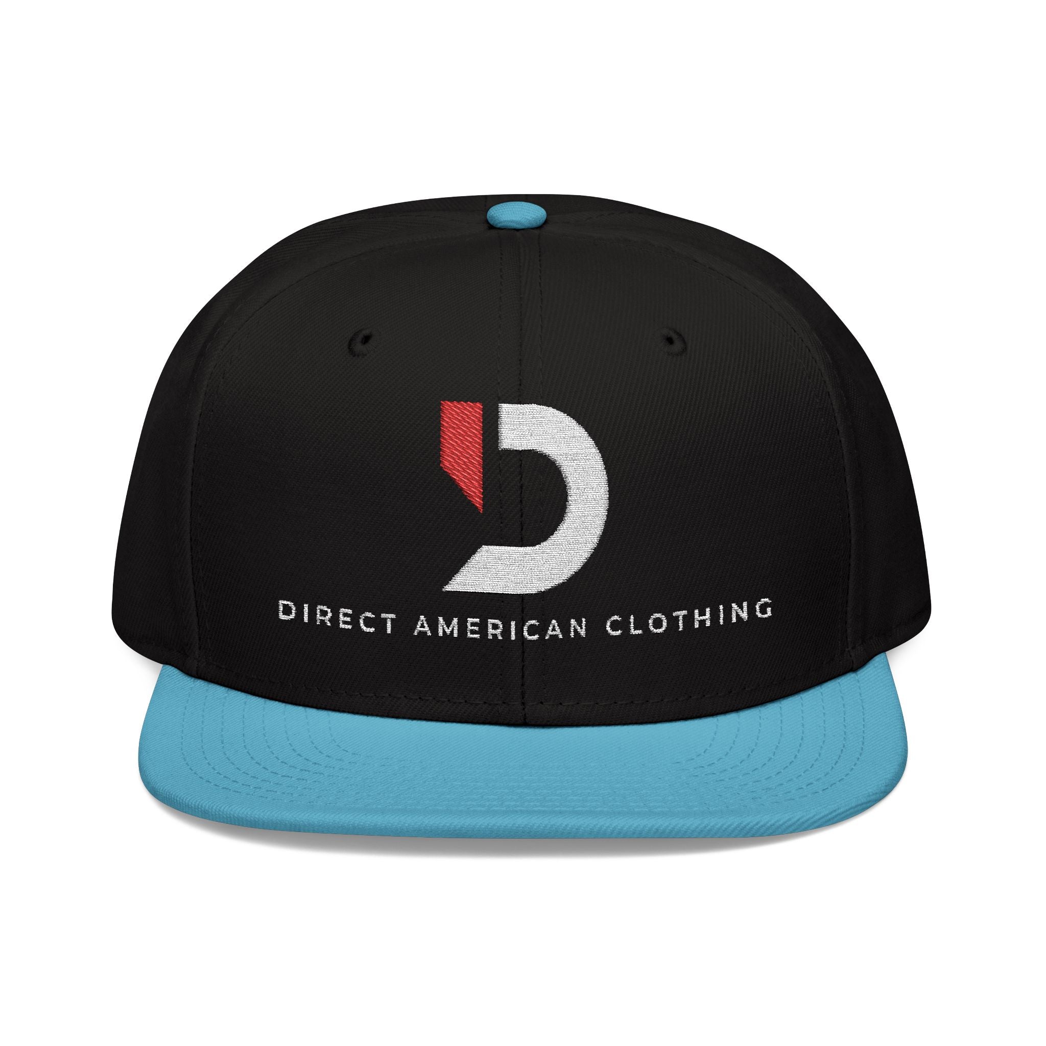 Stylish Embroidered Snapback Cap - Direct American Clothing