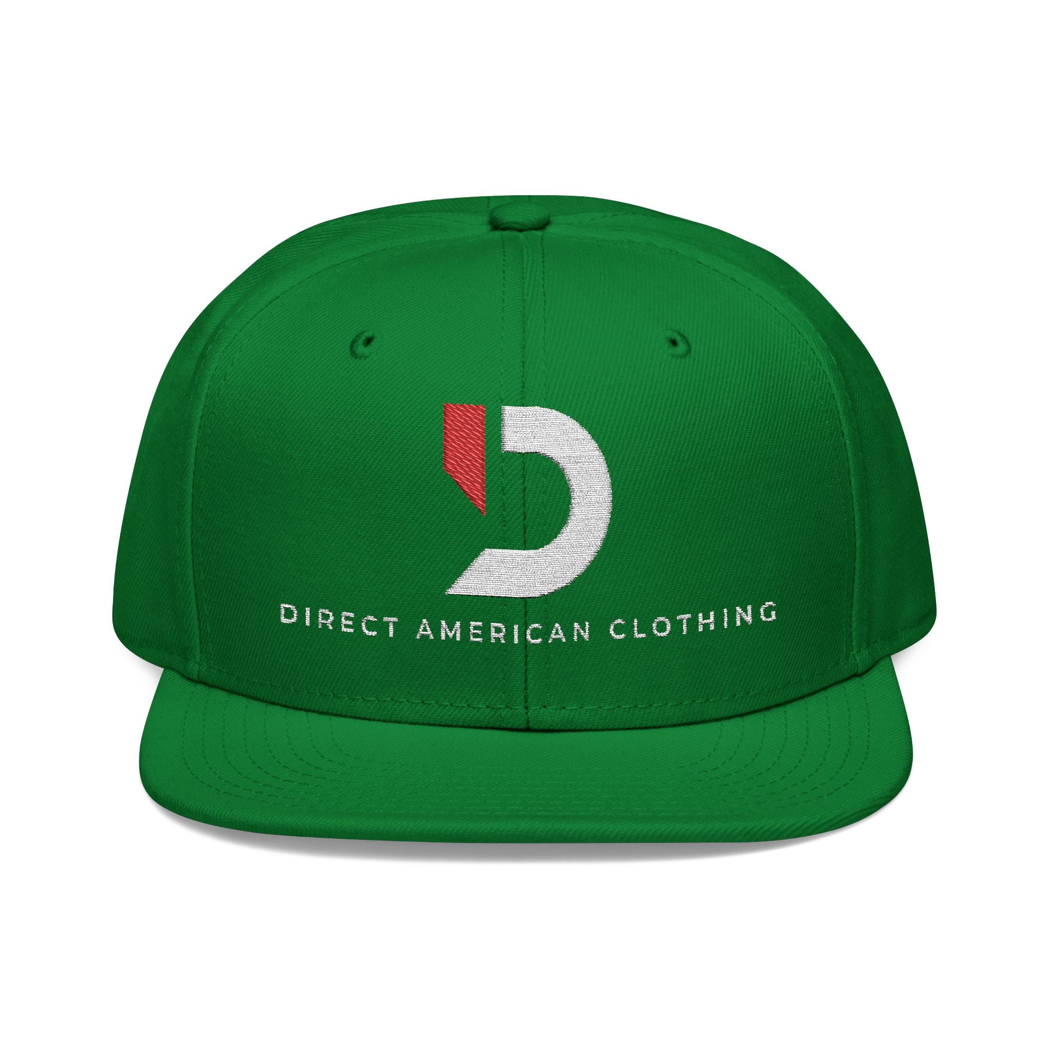 Stylish Embroidered Snapback Cap - Direct American Clothing